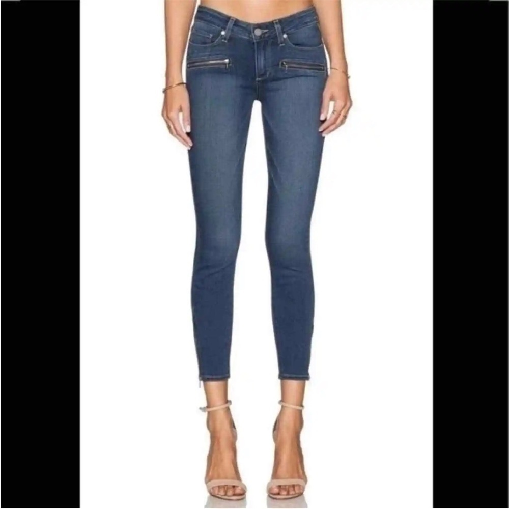 PAIGE Jane Zip Crop Jeans Size 31​​​​​​